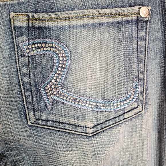 Rock & Republic Roth Rhinestone Bootcut Jeans - Picture 4 of 8